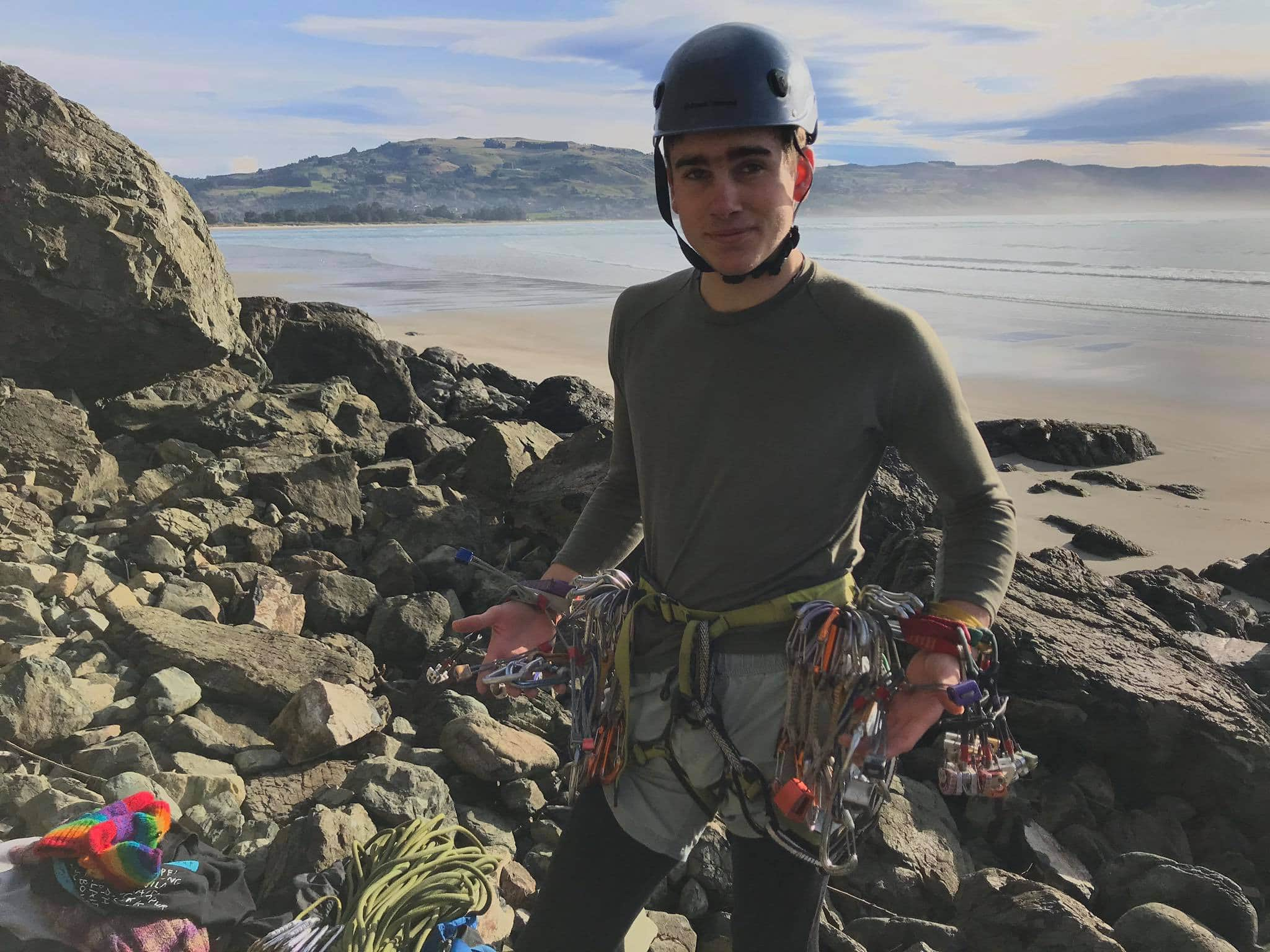 Photo of Ben Mitchell climbing at Doctor's Point