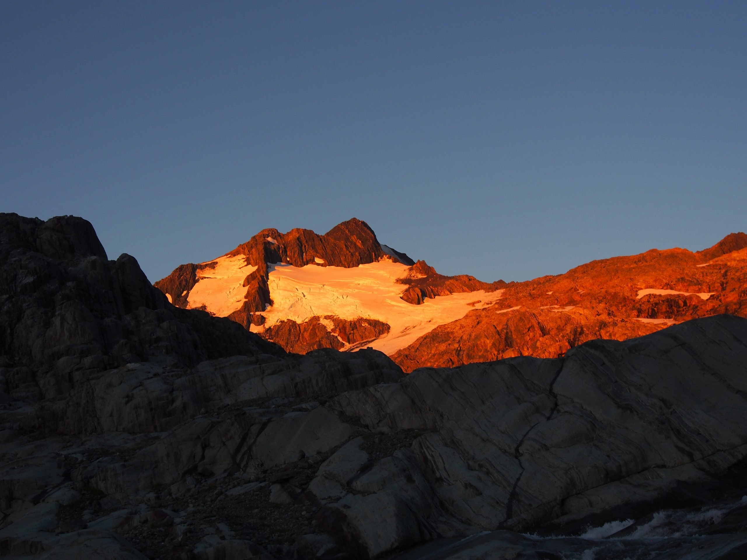 Mt Brewster at sunset